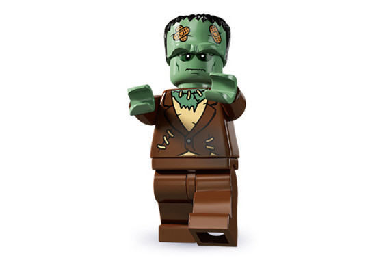 8804_03 Зомби - Коллекционная минифигурка Лего - серия 4 8804-03 8804-03