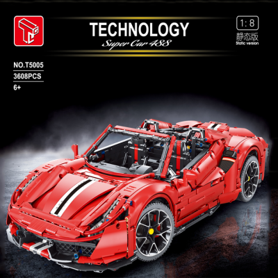 Конструктор TGL Ferrari 488 Convertible