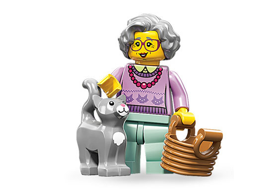 71002-14 Бабушка - Коллекционная минифигурка Лего - серия 11 71002-14 71002-14