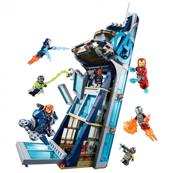 Конструктор аналог Lego 76166 Битва за башню Мстителей 11564