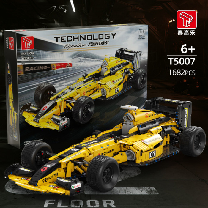 Конструктор TGL Болид Formula One (желтый) T5007