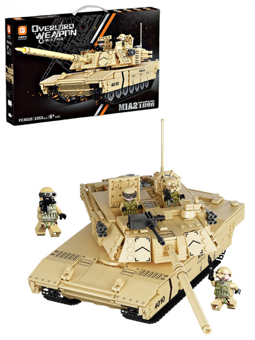 Конструктор Forange Block Основной боевой танк Abrams M1A2 FC4010