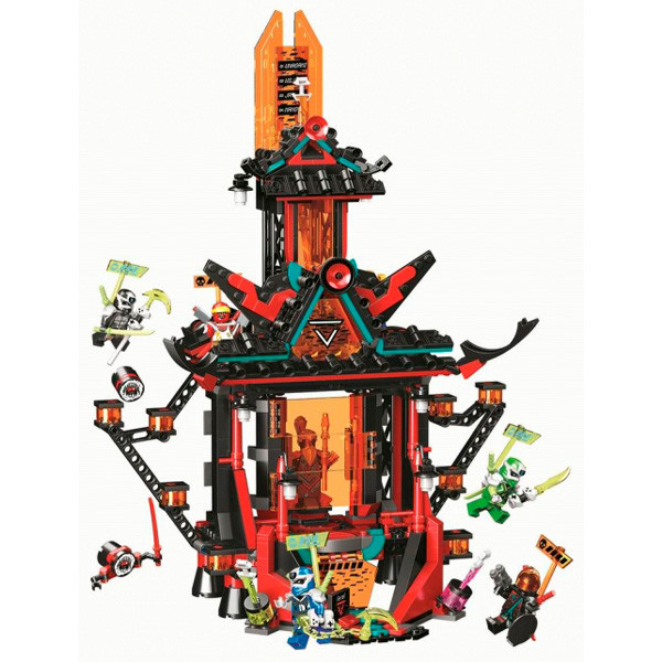 Конструктор LARI аналог Lego Ninjago 71712 Императорский храм Безумия 11489