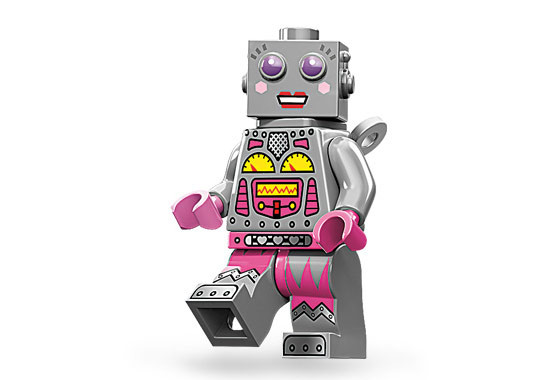 71002-16 Леди робот - Коллекционная минифигурка Лего - серия 11 71002-16 71002-16