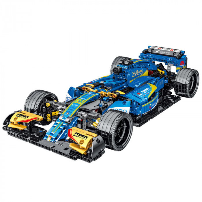 Конструктор MORK Гоночный болид F1 Blue Equation Racing 023007