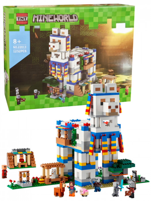 Конструктор аналог Lego Minecraft 21188 Деревня лам 22013/88001