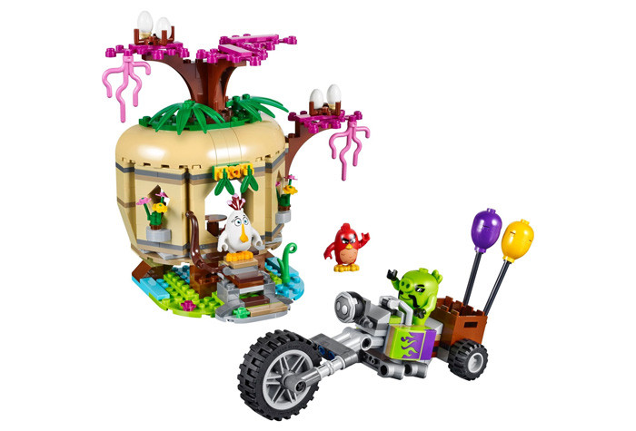 Конструктор LEGO Кража яиц с Птичьего острова 75823