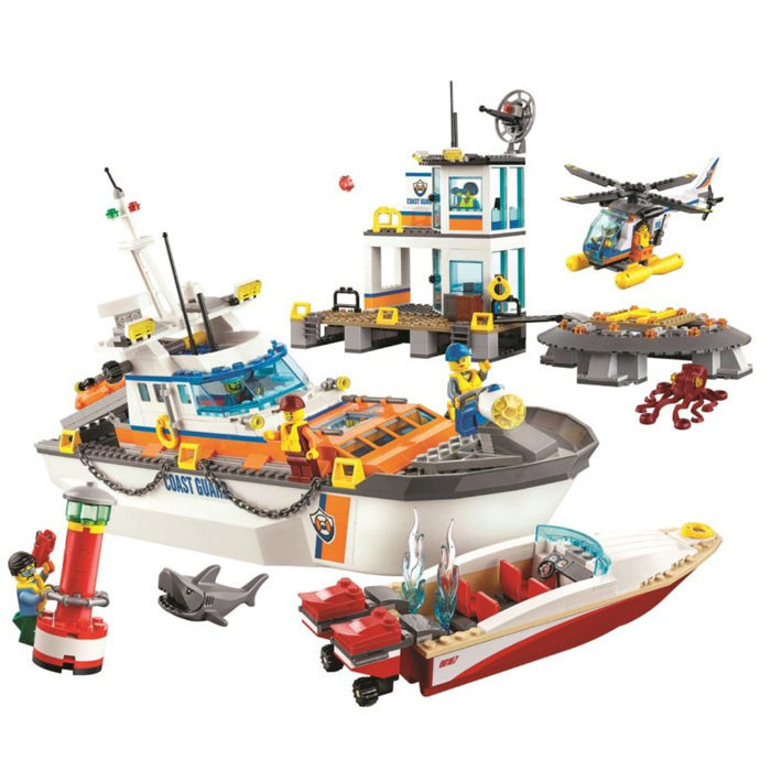 Конструктор BELA аналог LEGO CITY 60167 Штаб береговой охраны 10755