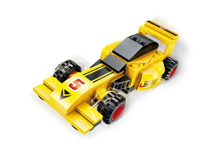 Конструктор Qman (Enlighten Brick) Спорткар F1 Хищник 1409-5