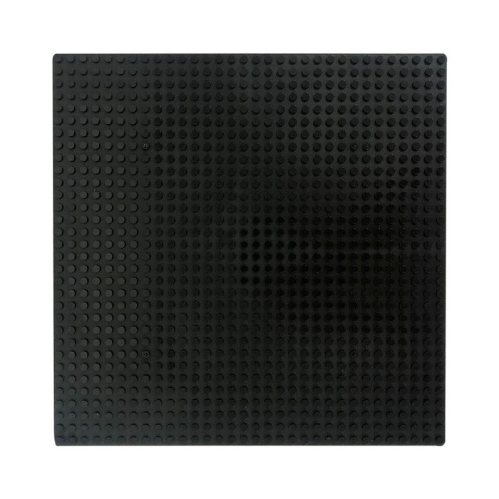 Строительная пластина 25,5х25,5 см чёрная 90004_BLACK