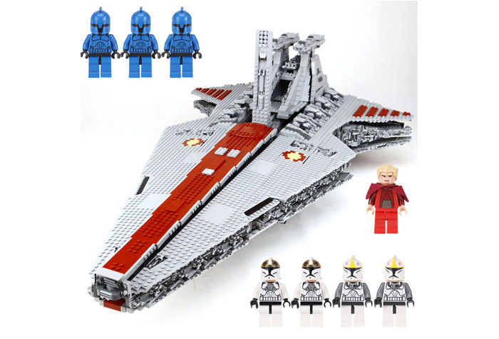 Конструктор King (Lepin) аналог Lego Star Wars 8039 Атакующий крейсер республиканцев класса Венатор 81067