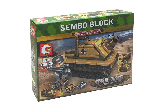 Конструктор Sembo Block Минометная установка 101116