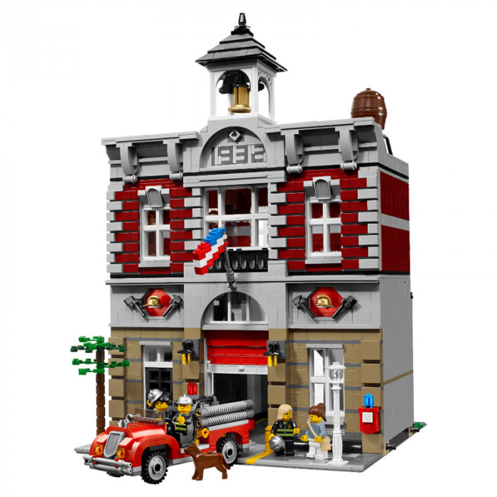 Конструктор аналог Lego Expert 10197 Пожарная команда A2108