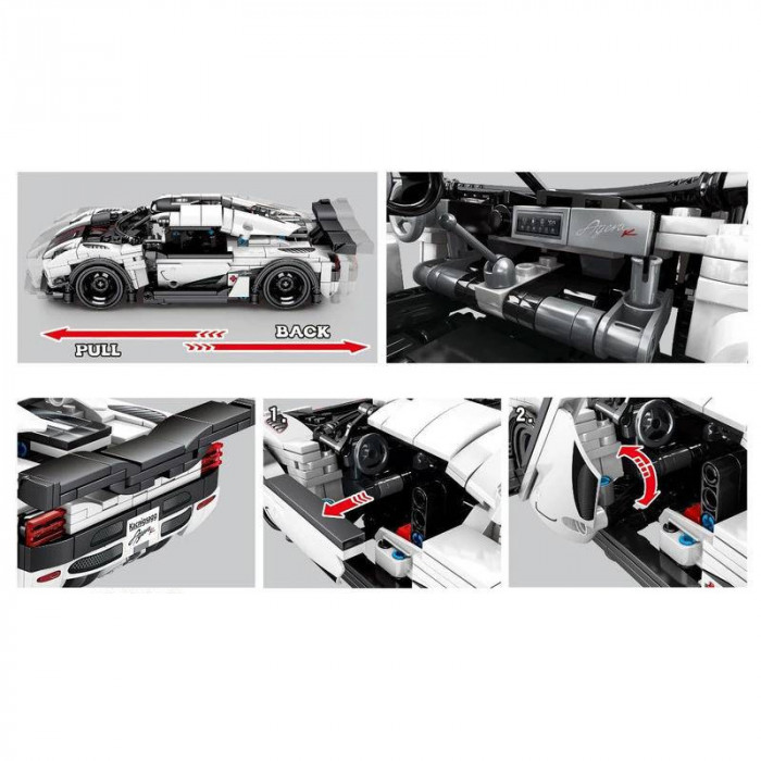 Конструктор SY Спорткар Koenigsegg SY8303