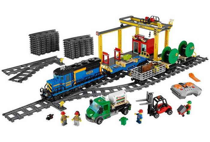 Конструктор Lion King (Lepin) аналог Lego City 60052 Грузовой поезд 180027