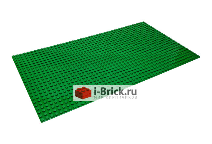 Строительная пластина 19х38 см зелёная 484_GREEN