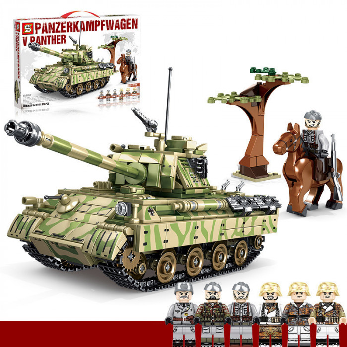 Конструктор SY Немецкий танк Panzerkampfwagen V Panther SY0108