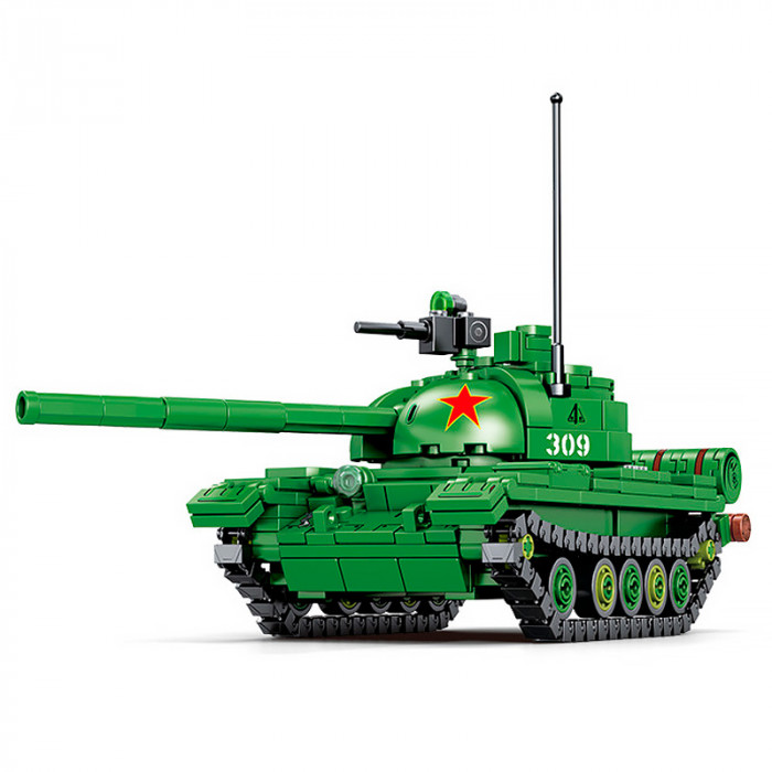 Конструктор Sembo Block Основной боевой танк Type 59 203105