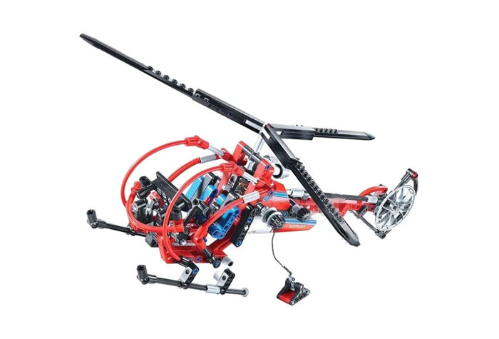 Конструктор Decool аналог LEGO 8068 Спасательный вертолет 3356