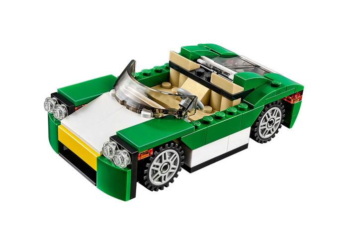 Конструктор Decool аналог LEGO 31056 Зелёный кабриолет 3 в 1 3124