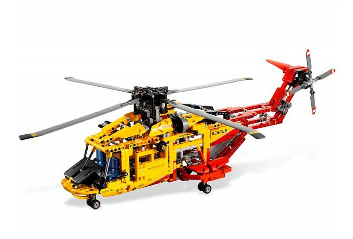 Конструктор Decool аналог LEGO 9396 Спасательный вертолет 3357