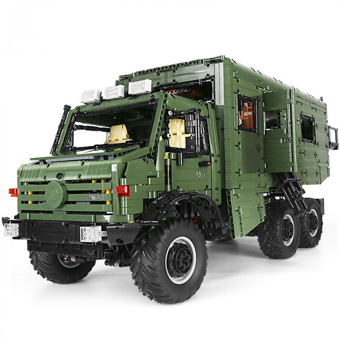 Конструктор Leier Военный грузовик Mercedes-Benz на радиоуправлении J907