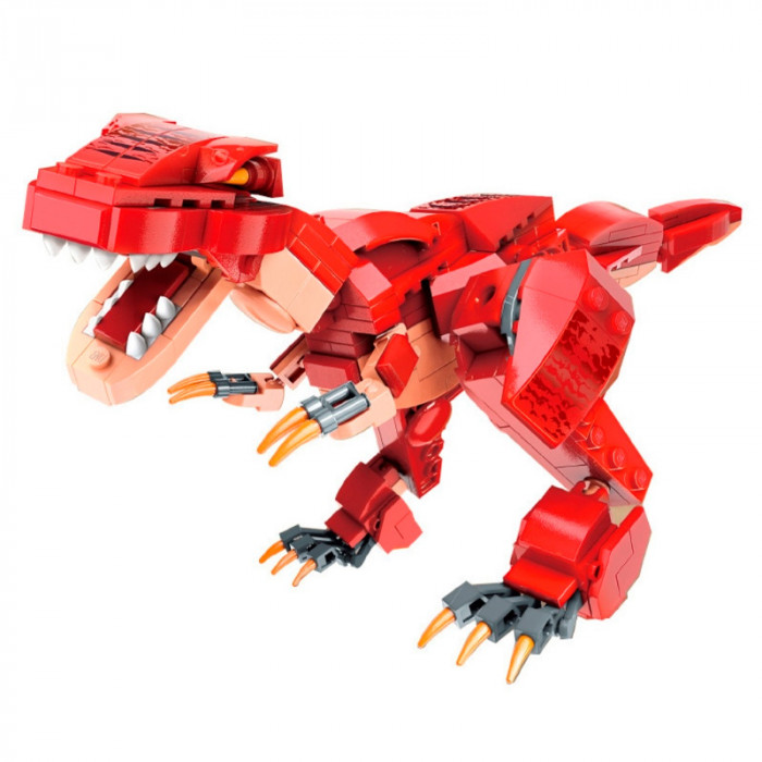 Конструктор QMAN Красный динозавр (3 в 1) 42106