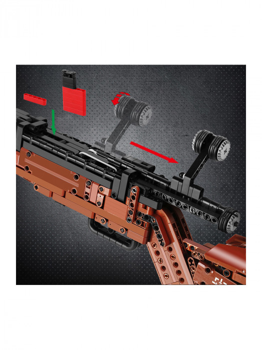 Конструктор Mould King Снайперская винтовка Mauser 98K 14002