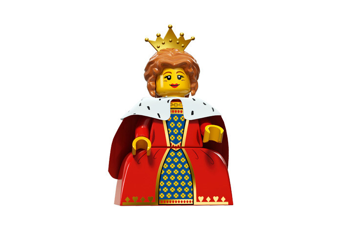 71011-16 Королева - Коллекционная минифигурка Лего - серия 15 71011-16 71011-16