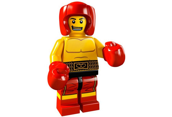 8805_05 Боксёр - Коллекционная минифигурка Лего - серия 5 8805-05 8805-05