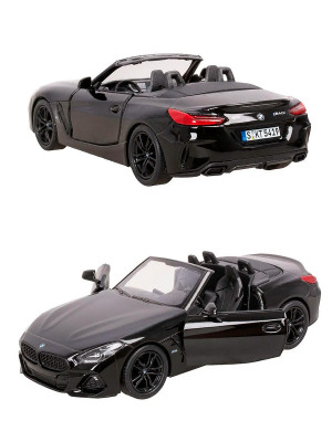 Металлическая машинка Kinsmart 1:34 «BMW Z4» инерционная, чёрная