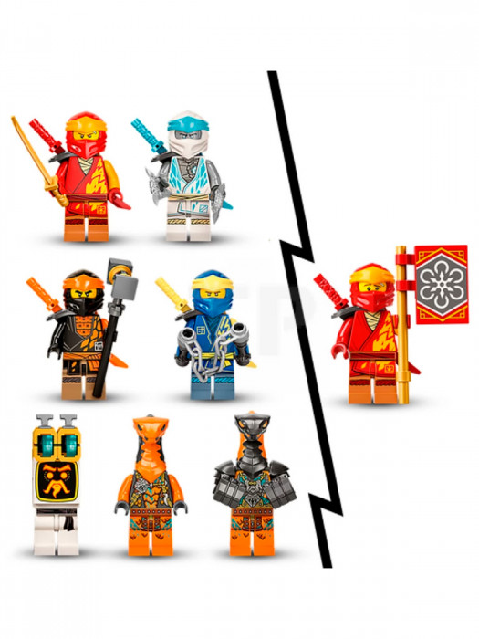 Конструктор аналог Lego Ninjago 71765 Ультра-комбо-робот ниндзя 11065