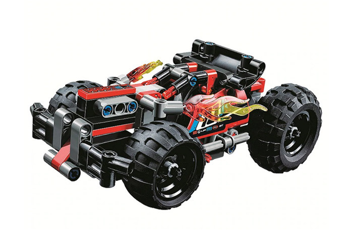 Конструктор аналог Lego Technic 42073 Красный гоночный автомобиль 10821