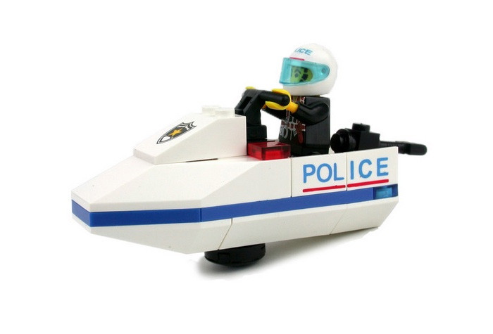Конструктор Enlighten Brick Полицейский катер 122