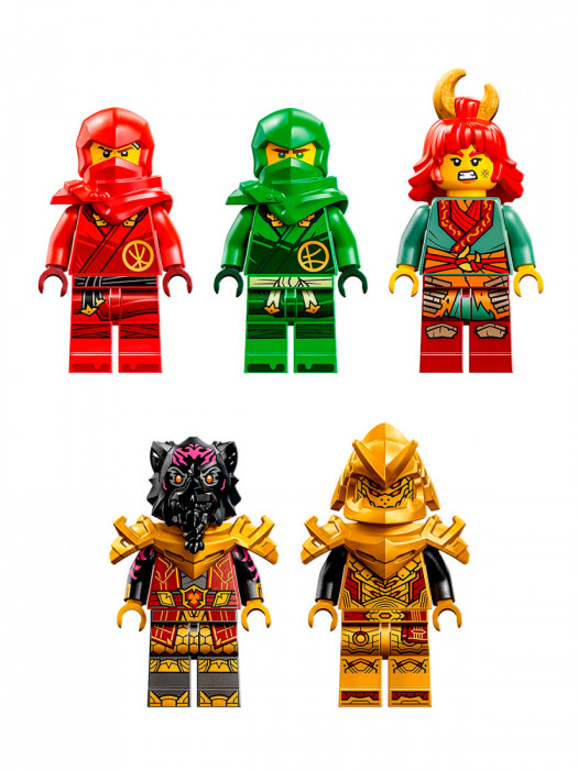 Конструктор аналог Lego Ninjago 71793 Лавовый дракон-трансформер 11093