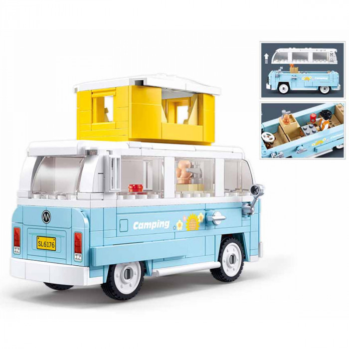 Конструктор Sluban Фургон Volkswagen T2 Camper M38-B1192