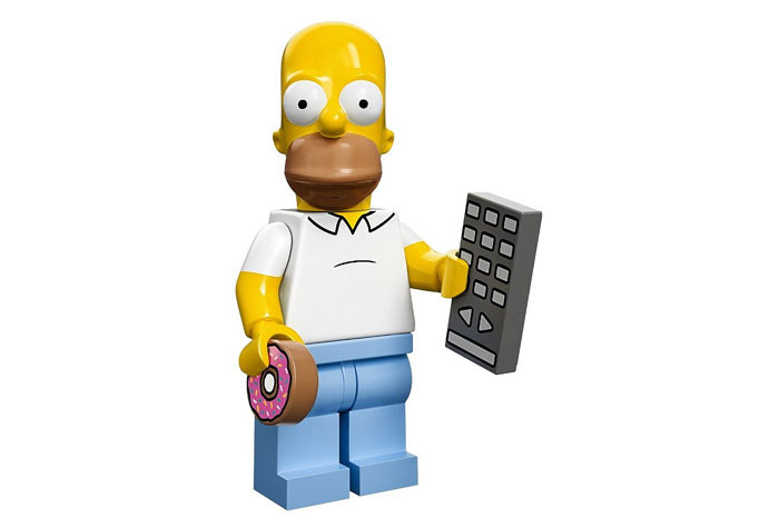 71005-01 Homer Simpson - Коллекционная минифигурка Лего Симпсоны 71005-01 71005-01