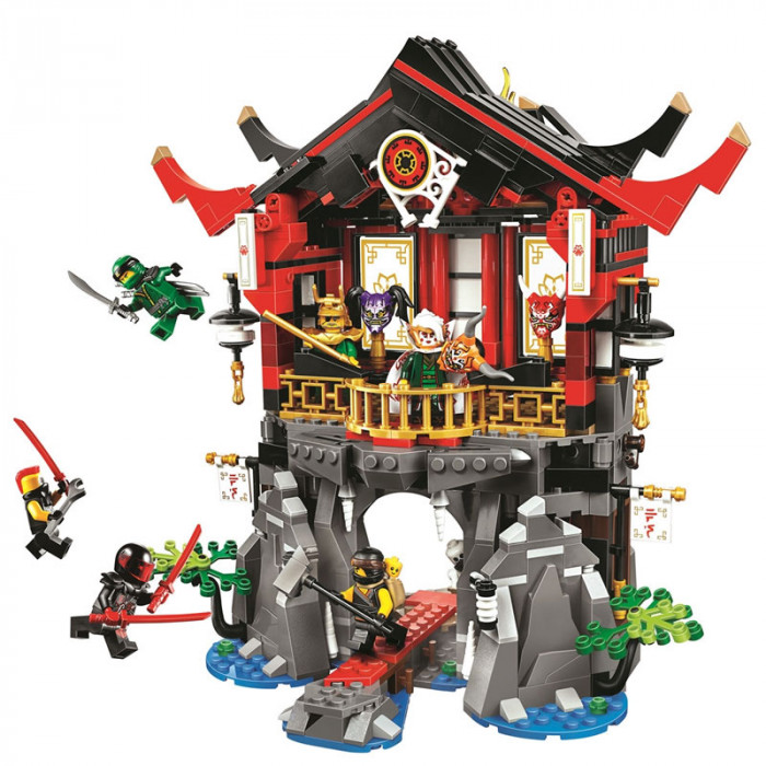 Конструктор аналог Lego Ninjago 70643 Храм воскресения 10806