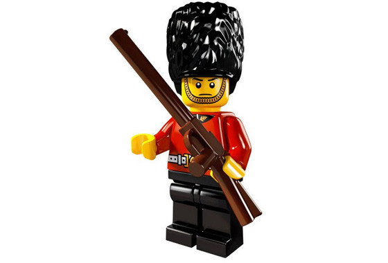 8805_10 Королевский страж - Коллекционная минифигурка Лего - серия 5 8805-10 8805-10