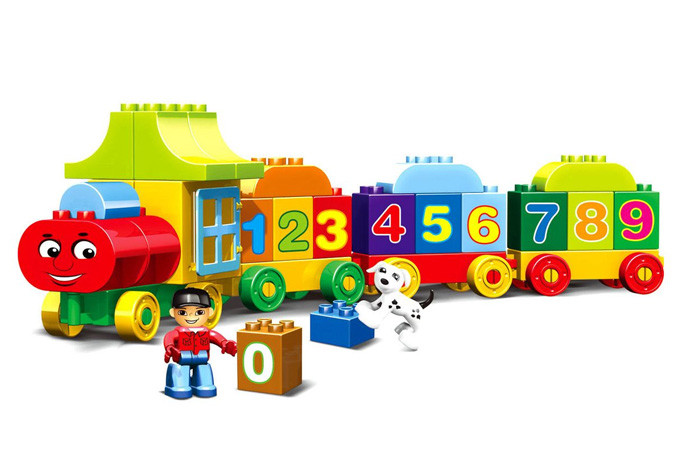 Конструктор Kids Home Toys Числовой поезд 188-22