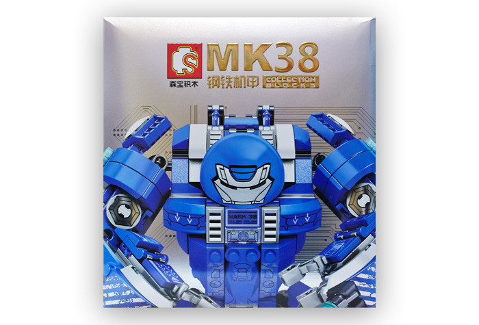 Конструктор Sembo Block (SY) Боевой робот Железного человека: MK38 60031