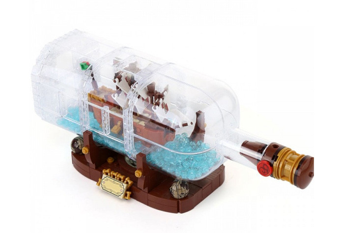 Конструктор Lion King (Lepin) аналог Lego Ideas 21313 Корабль в бутылке 180051