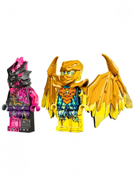 Конструктор аналог Lego Ninjago 71768 Мотоцикл Джея «Золотой дракон» 7008