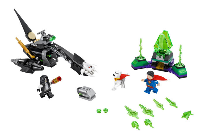 Конструктор LEGO Super Heroes Супермен и Крипто объединяют усилия 76096