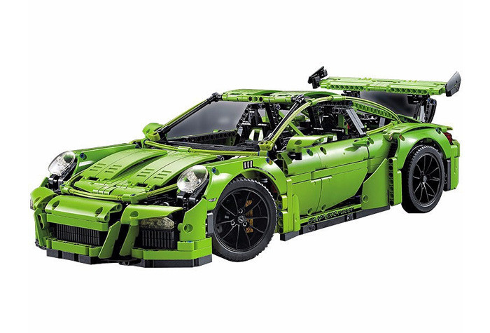 Конструктор Decool аналог LEGO 42056 Porsche 911 GT3 RS (зелёный) 3368C