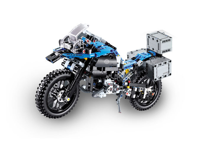 Конструктор Decool аналог LEGO 42063 Приключения на BMW R 1200 GS 3369A