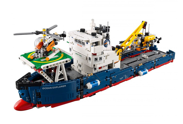 Конструктор Decool аналог LEGO 42064 Исследователь океана 3370