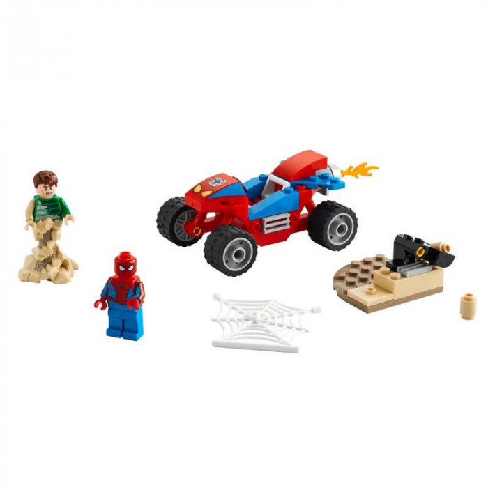 Конструктор аналог Lego Super Heroes 76172 Бой Человека-Паука с Песочным Человеком 11634