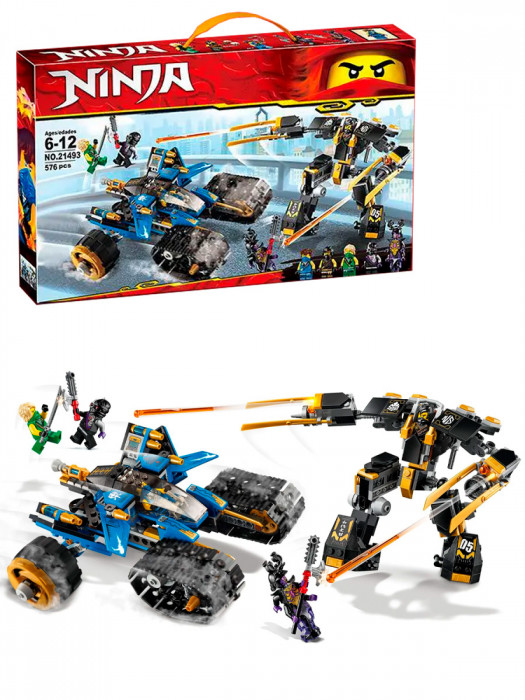 Конструктор аналог Lego Ninjago 71699 Внедорожник-молния 21493