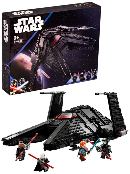 Конструктор аналог Lego Star Wars 75336 Транспортный корабль инквизиторов «Коса» 79011